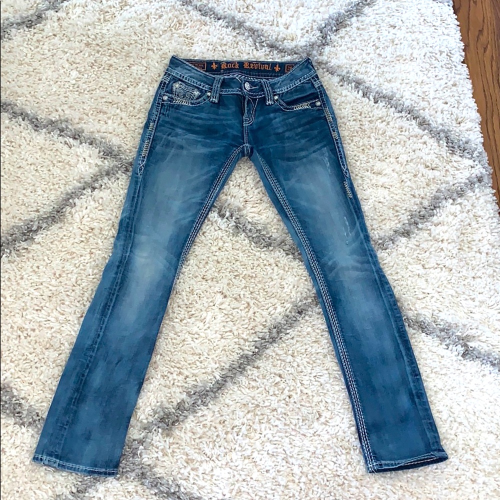 Womens Rock Revival Jeans